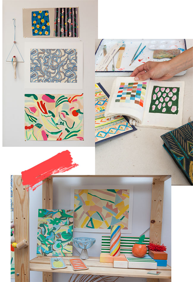 Danielle Kroll Paintings and Sketch Books | UncommonGoods