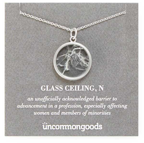 Shattered Glass Ceiling Necklace - UncommonGoods