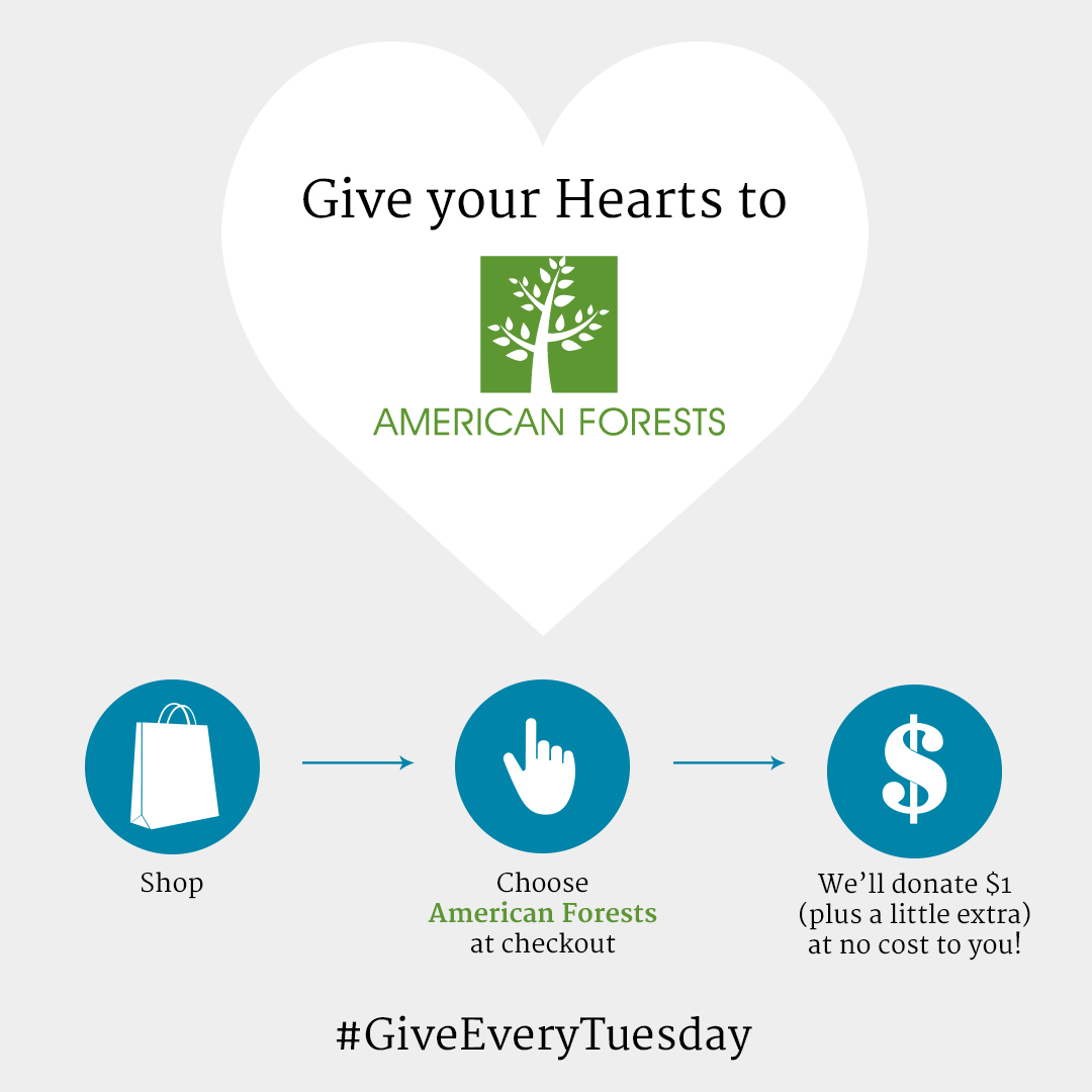 Give Every Tuesday | American Forests | UncommonGoods