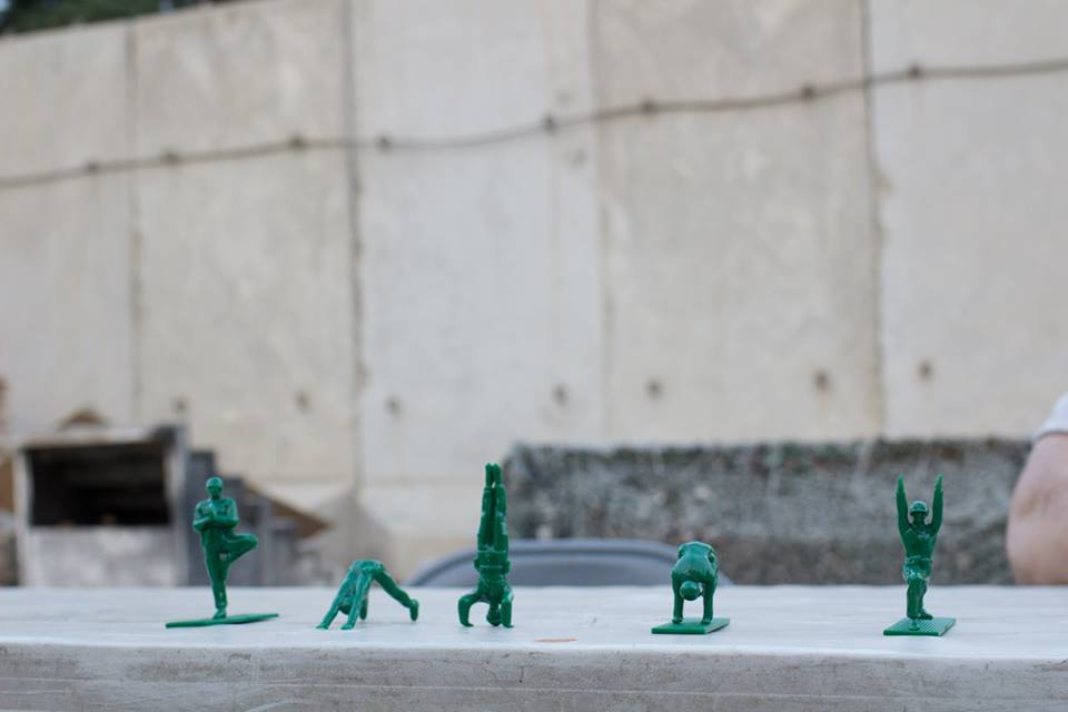 Yoga Joes - Green Army Men Practicing Traditional Yoga Poses