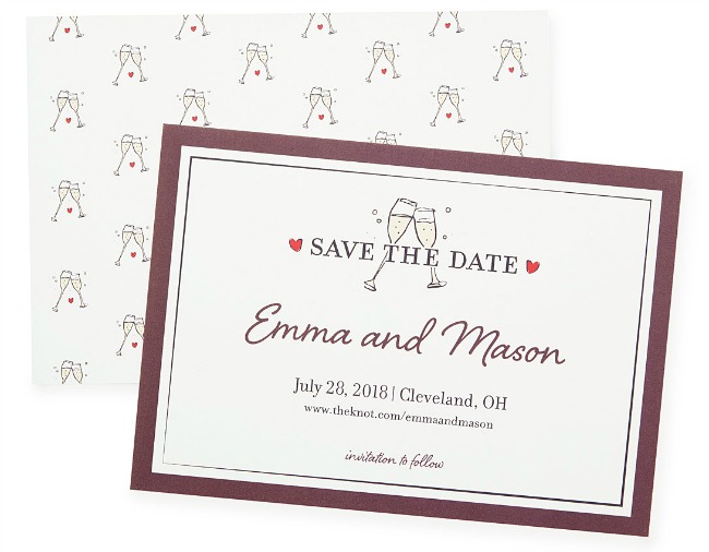 Wedding Crest Save the Date - UncommonGoods