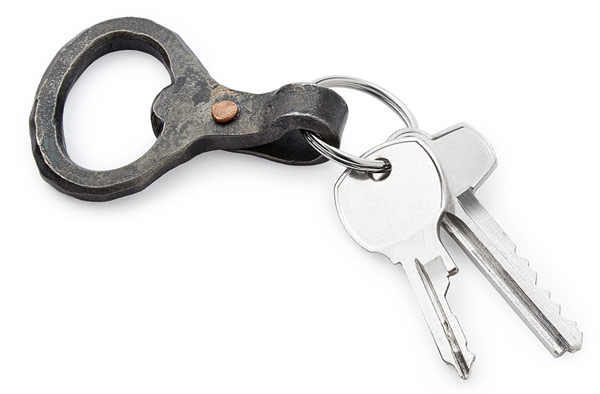 Hand Forged Keychain Bottle Opener - UncommonGoods