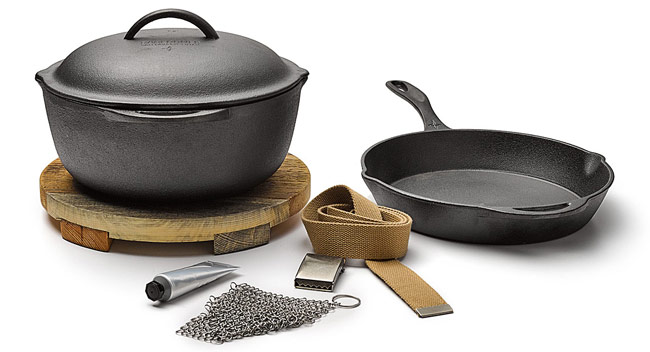 Cast Iron Cooking Set - UncommonGoods