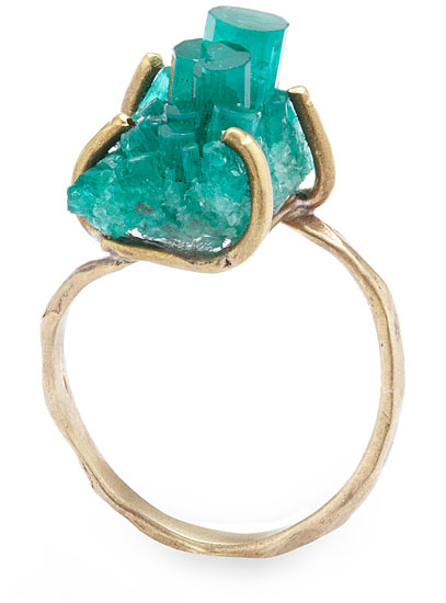 Emerald Crystal Ring | UncommonGoods