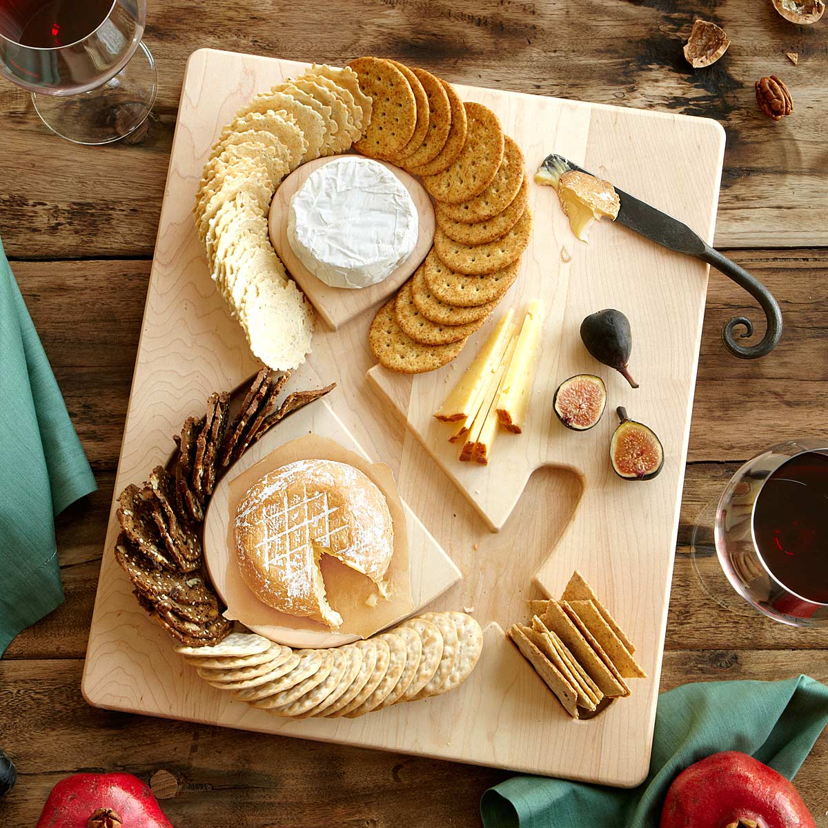 Cheese & Crackers Serving Board - UncommonGoods