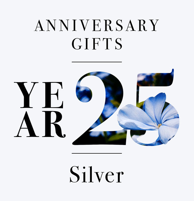 Our Guide to 25th Anniversary Gifts