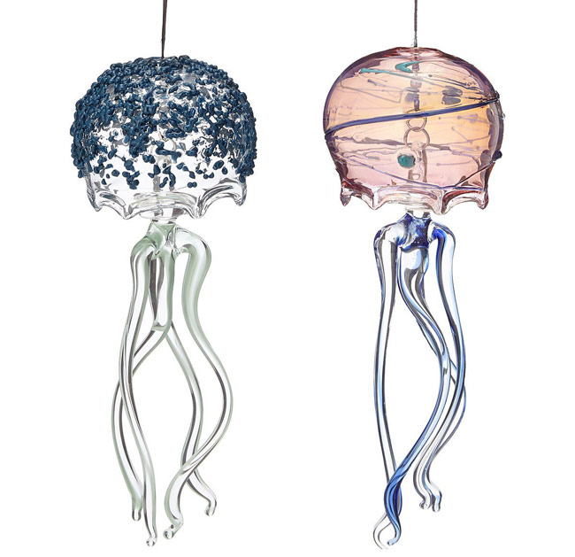Glass Jellyfish Chimes | UncommonGoods