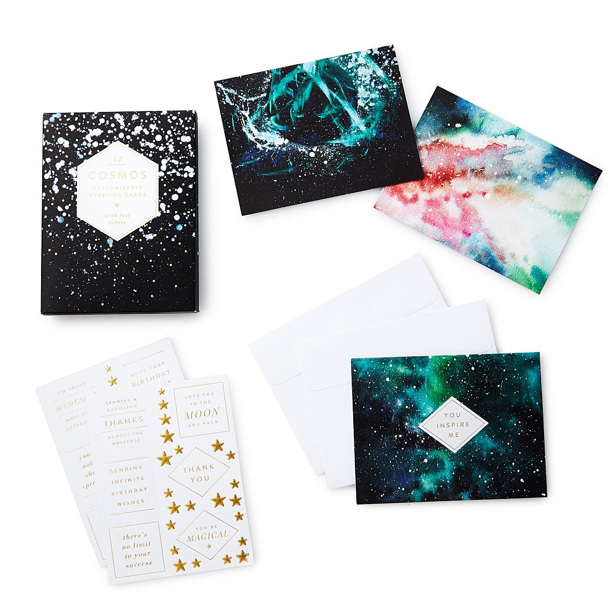 Cosmos Customizable Greeting Cards | UncommonGoods