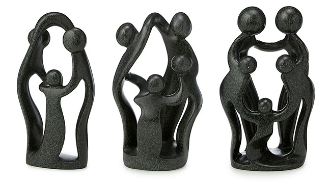 Family Soapstone Sculptures | UncommonGoods