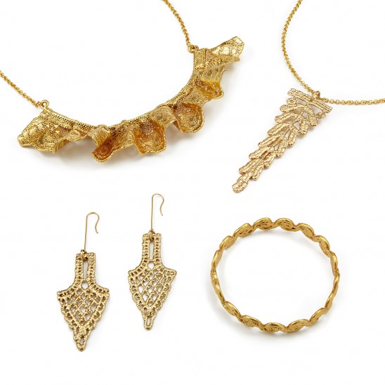 Pre-Columbian Craft Shines in Dipped Lace Jewelry Designs -The Goods