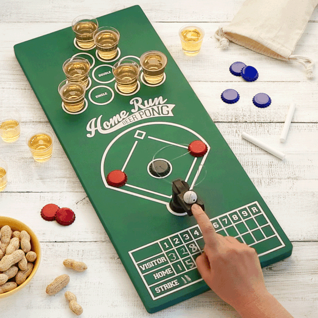Home Run Beer Pong A Design Double Header The Goods