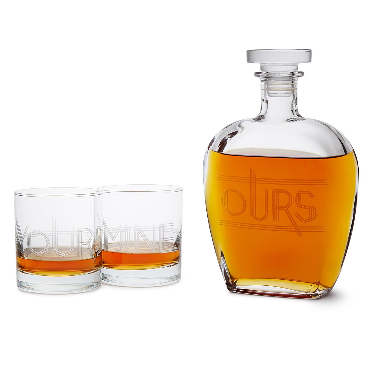 Yours, Mine, & Ours Decanter Det