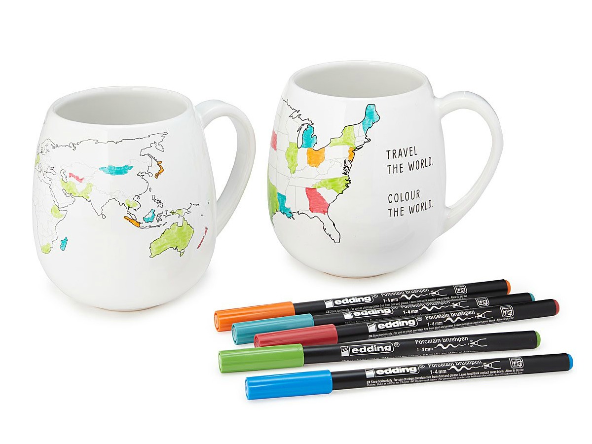 Color Map Mugs | UncommonGoods