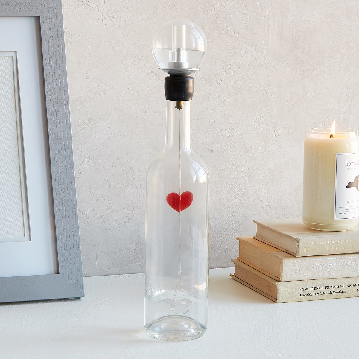 Beating Heart in a Bottle Sculpture | UncommonGoods