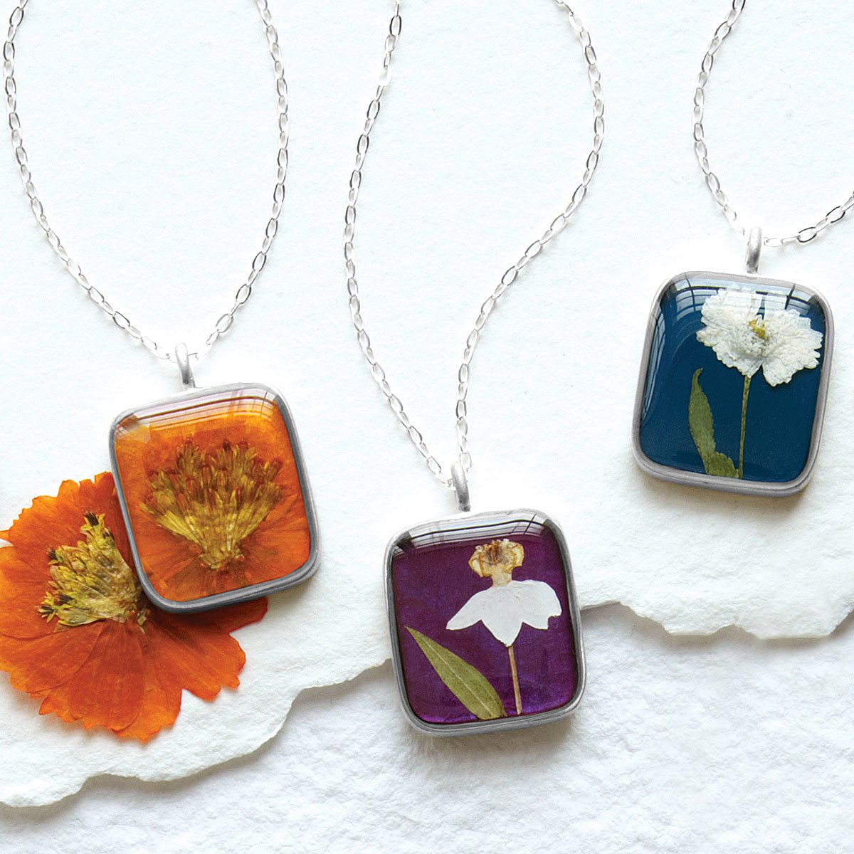 Birth Month Flower Necklace | UncommonGoods
