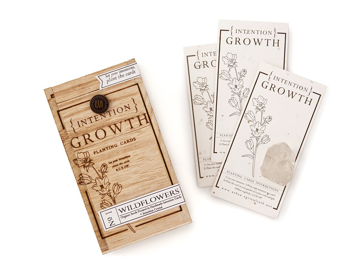 Plantable Mindfulness Cards | UncommonGoods