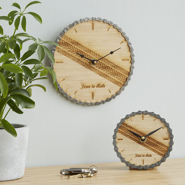 Time To Ride Clock | Uncommon Goods