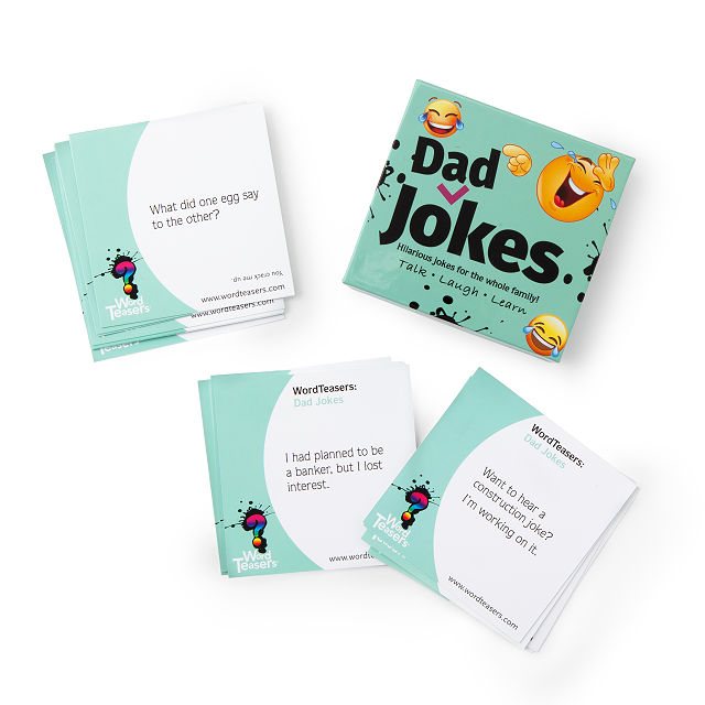 Word Teasers- Dad Jokes | Uncommon Goods