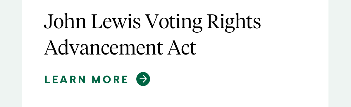 John Lewis Voting Rights Advancement Act