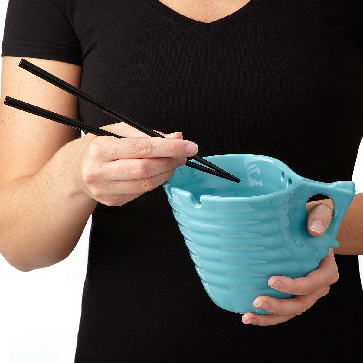 Udon Noodle Bowls Soup, Chopsticks, Ramen