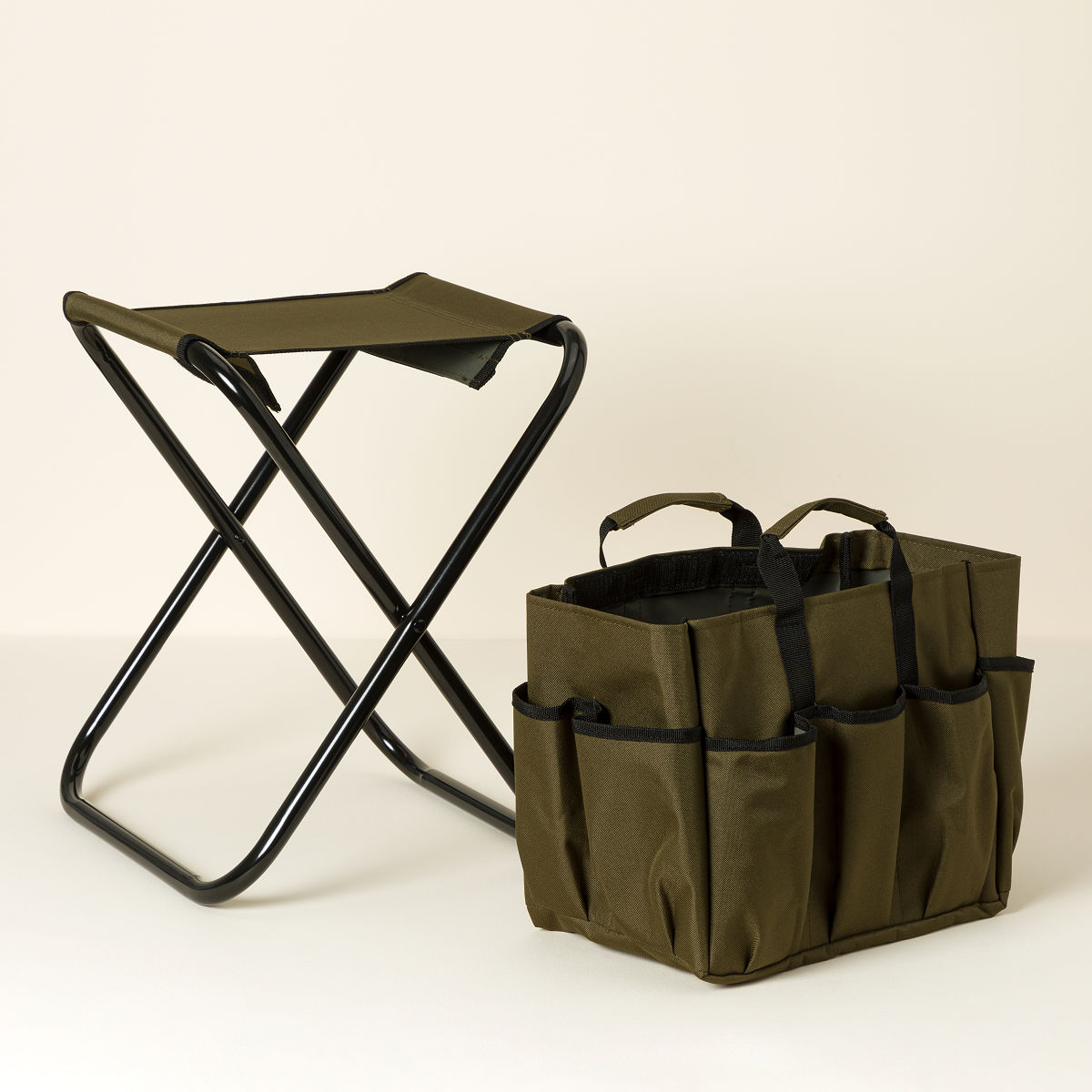 Gardener's Tool Seat Folding Gardening Stool