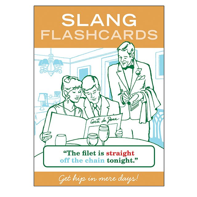 slang flash cards