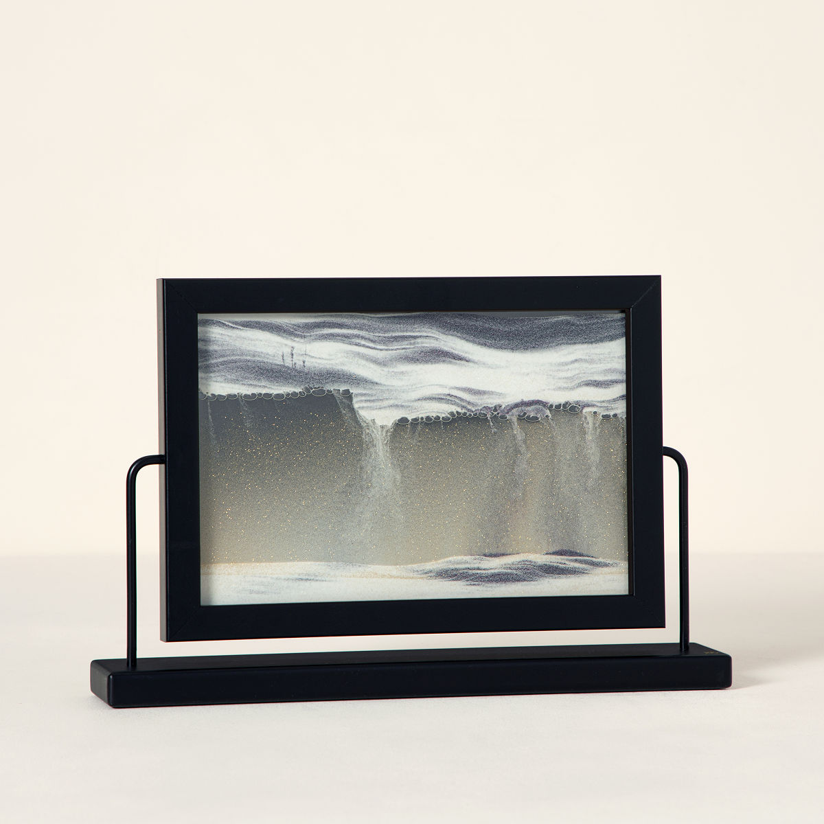 Desktop Sand Windows Walnut, Black Beech, Klaus Bosch, Sandman