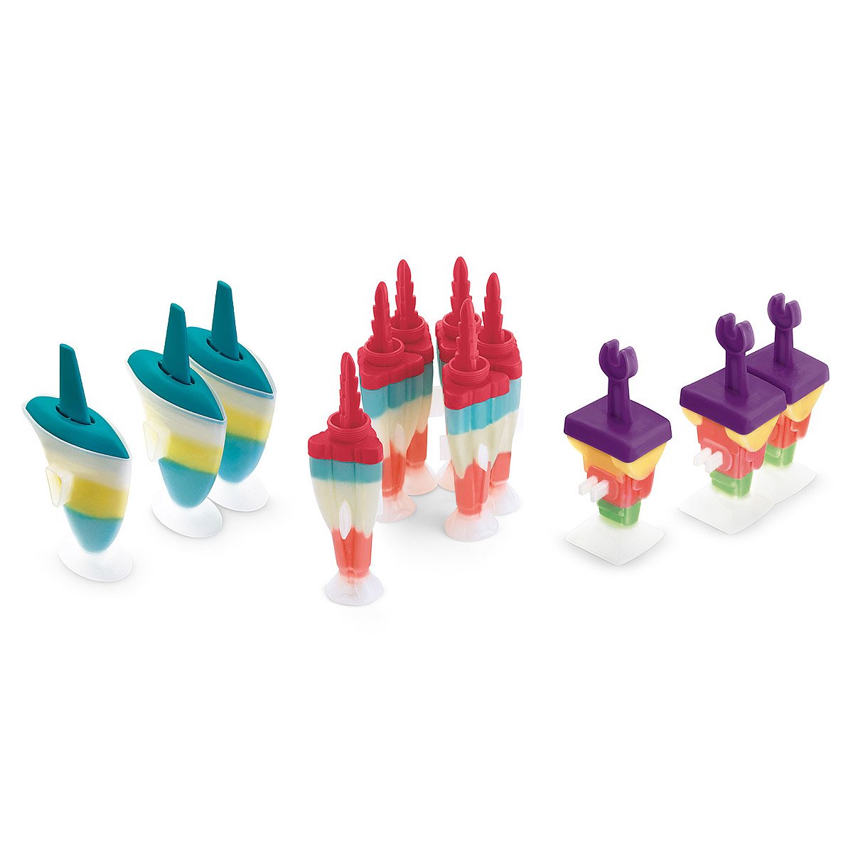 Ice Pop Mold Set of 6 Popsicle Set