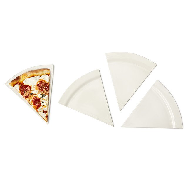 Pizza Plates Set of 4 pie plate, ceramic pie plate, deep dish pie