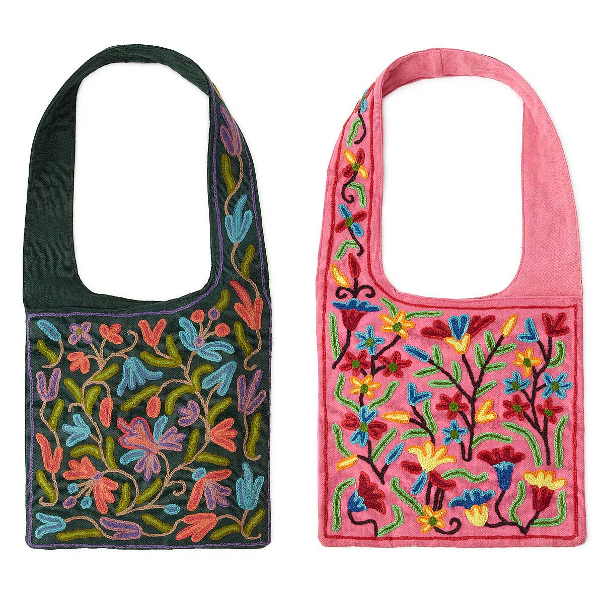 Kashmir Wool Embroidered Bag Handmade Cloth Shoulder Bag