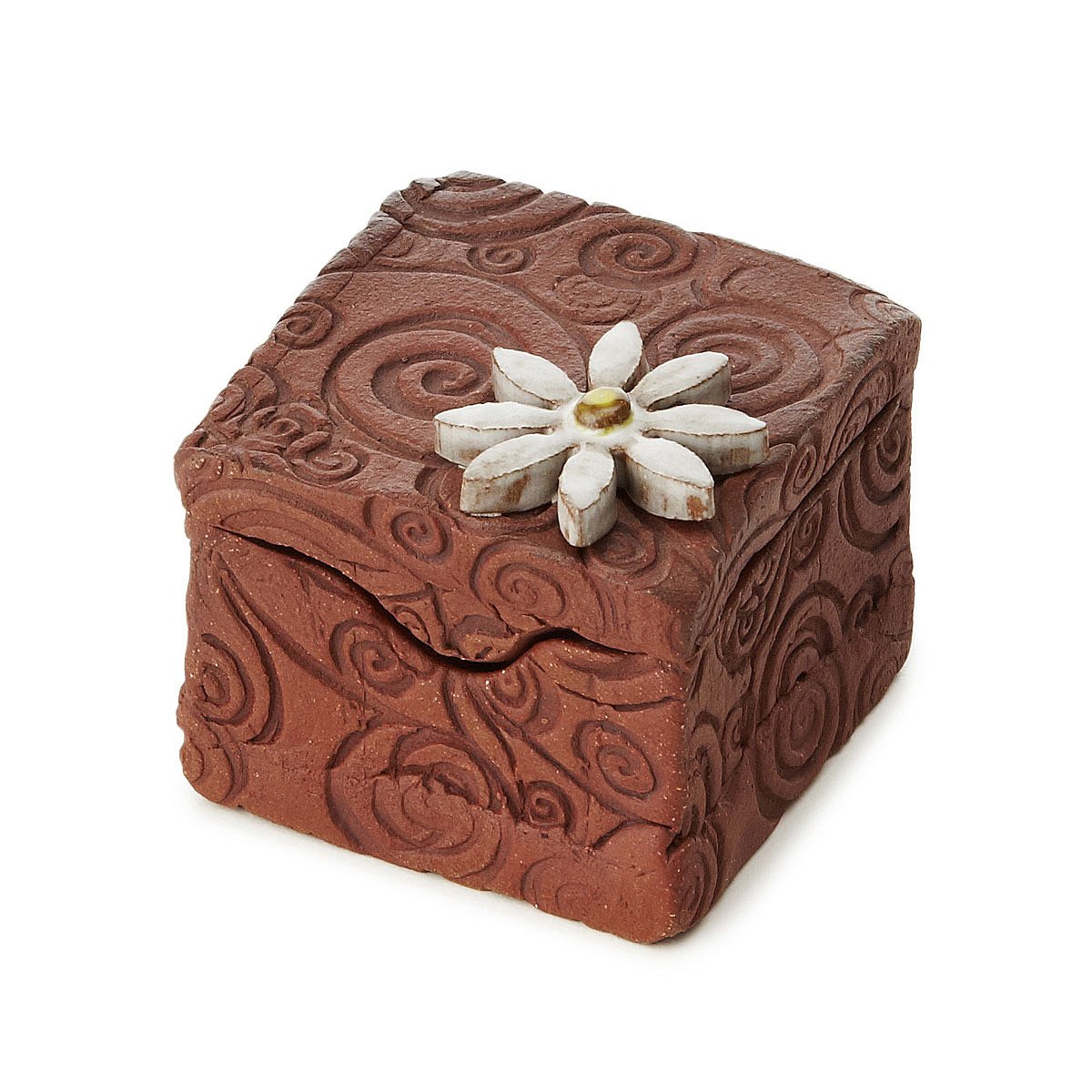 Ceramic Jewelry Box Treasure Box, Keepsake Gift Box