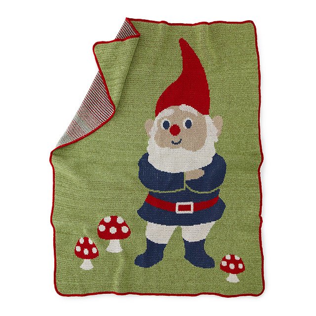 Gnome Blanket Organic, Gnome, Cute, Unique, Gifts for New Parents