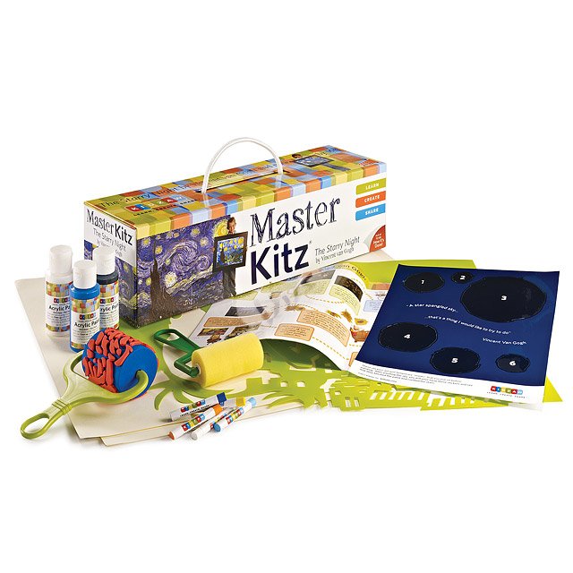 Starry Night Master Art Kit for Kids Van Gogh Art Project For Kids