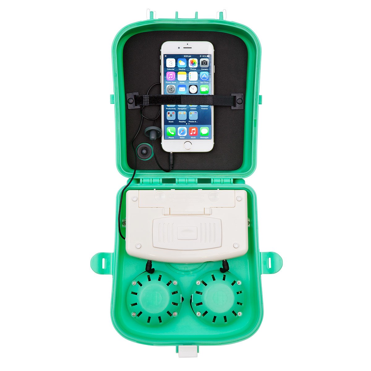 Beach Sounds Portable Speaker Radio, Boombox, Stereo, Sunnylife