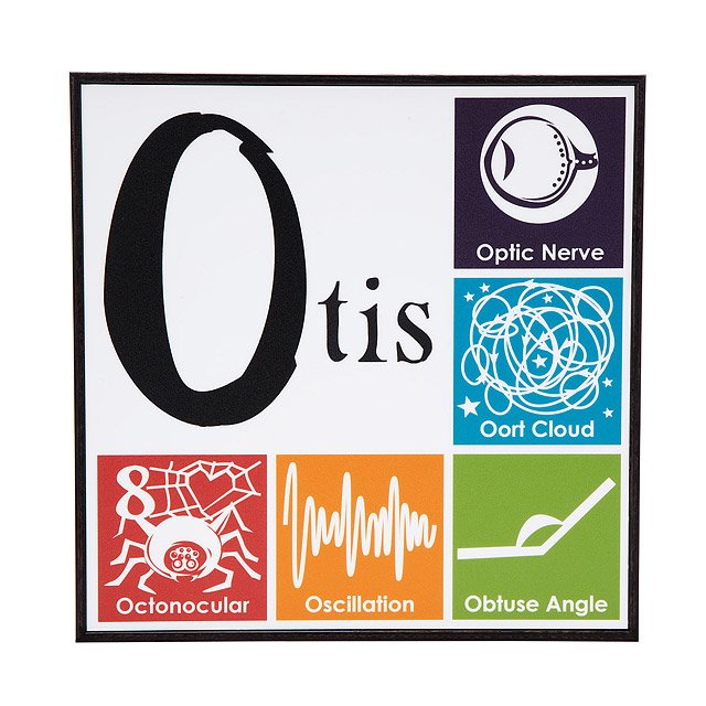 Personalized Super Nerdy Framed Art Block Childrens Wall Art