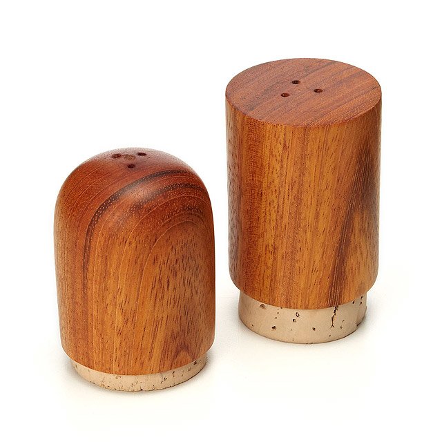 Wooden Salt and Pepper Shaker Set wood seasoning, shakers