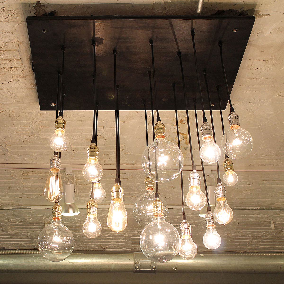Industrial Chandelier | Edison Bulb, Industrial Lighting | UncommonGoods