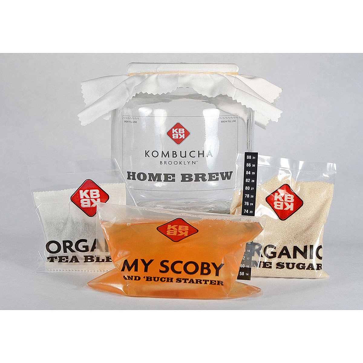 Kombucha Home Brew Kit Make Fermented Tea