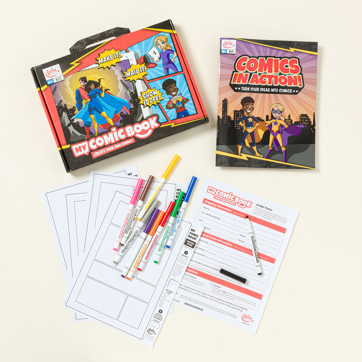 My Comic Book Kit | DIY Book Drawing Set | UncommonGoods