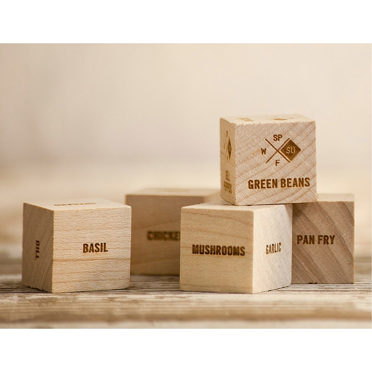 Foodie Dice fun cooking games, dinner ideas