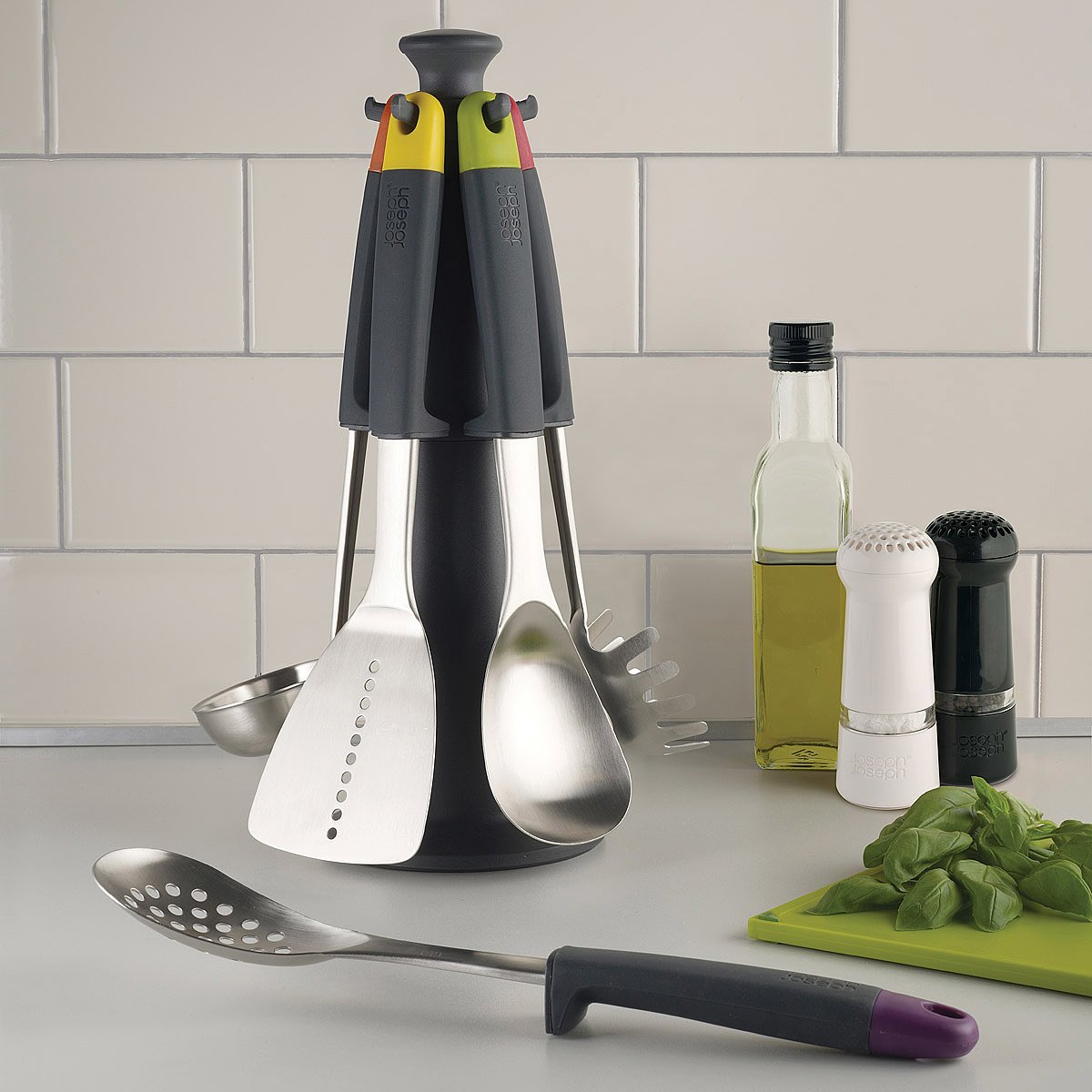 Elevate Stainless Steel Carousel Utensil Set kitchen tools, cooking