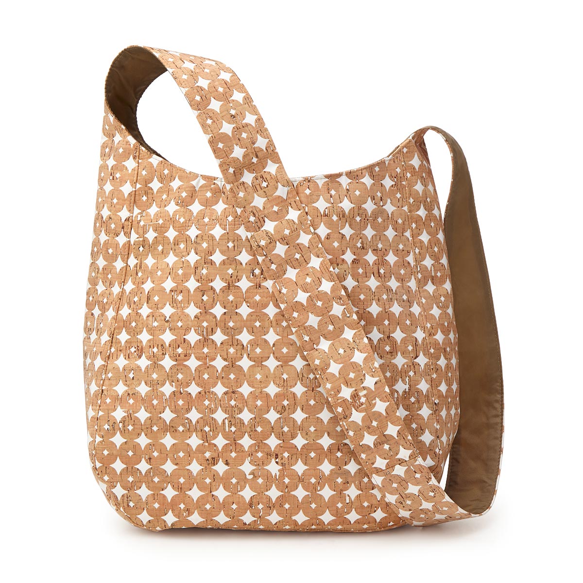Wine Cork Sling Bag cork tote bag, sustainable design