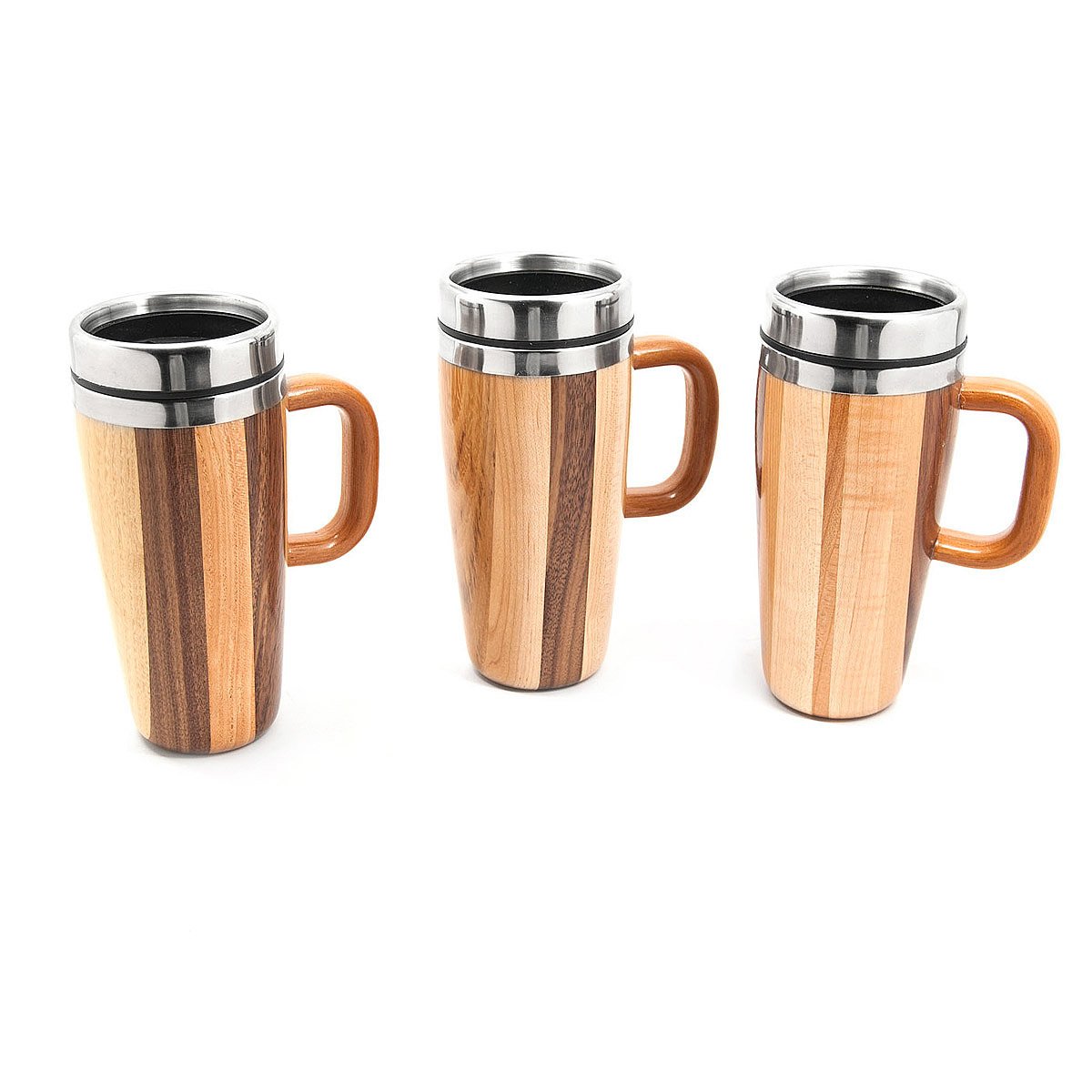 coffee travel mug wood