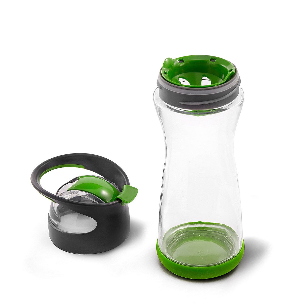 Cucumber Infuser Water Bottle Glass, Silicone