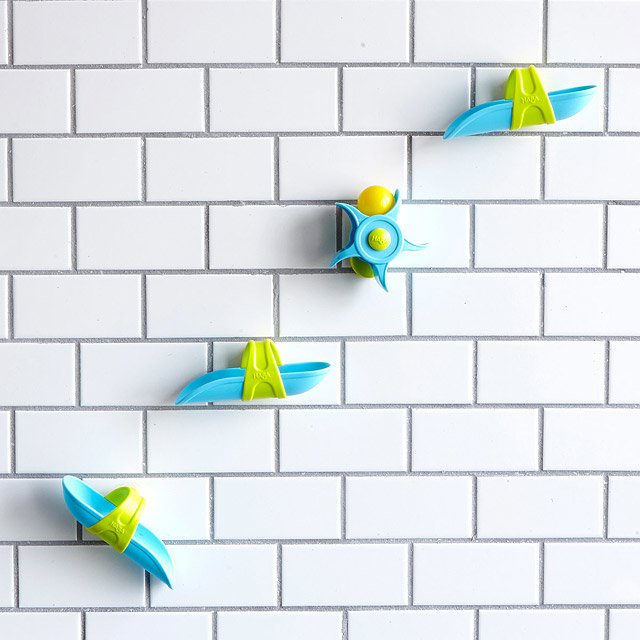 Stack and Scare Block Set wood blocks, monster