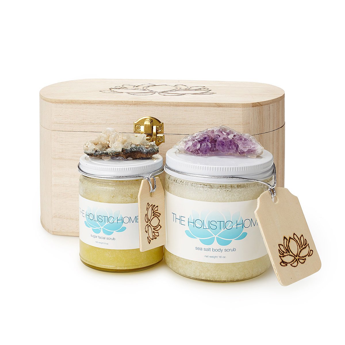 Deluxe Aromatherapy Scrub Set essential oil blends