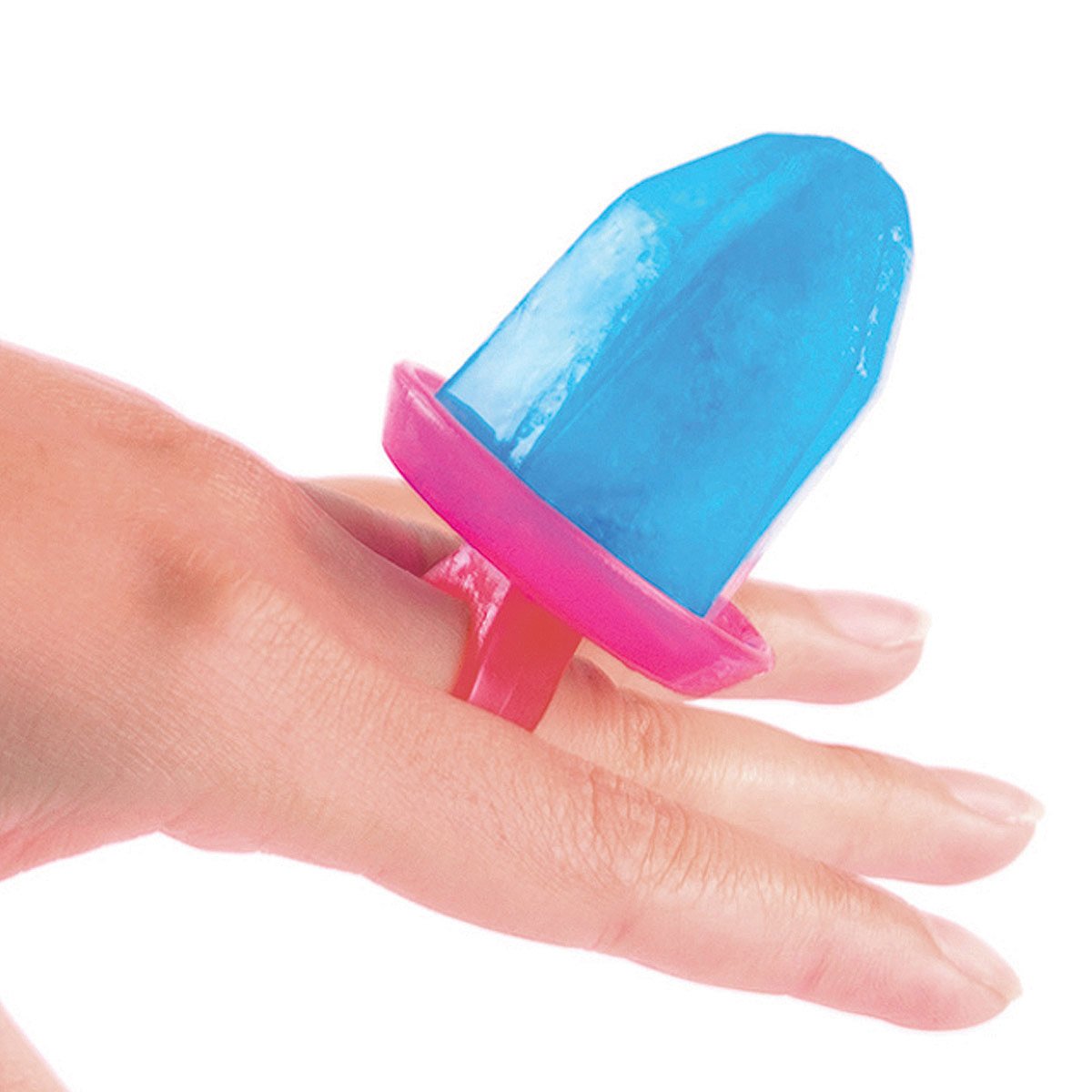 Ring Jewel Ice Pop Mold Set of 6 popsicle mold