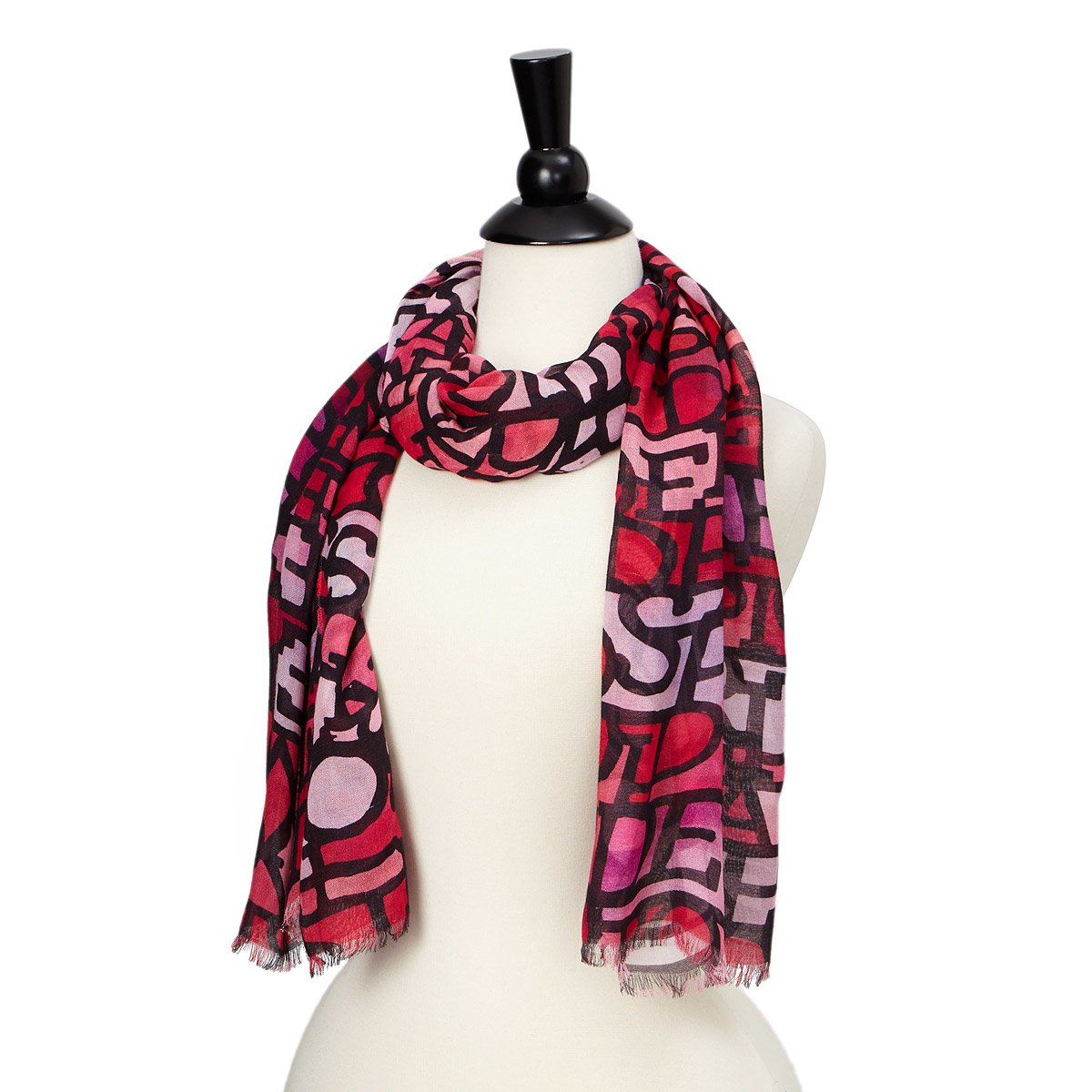 Inspirational Scarf Passion inspirational accessories, abstract art