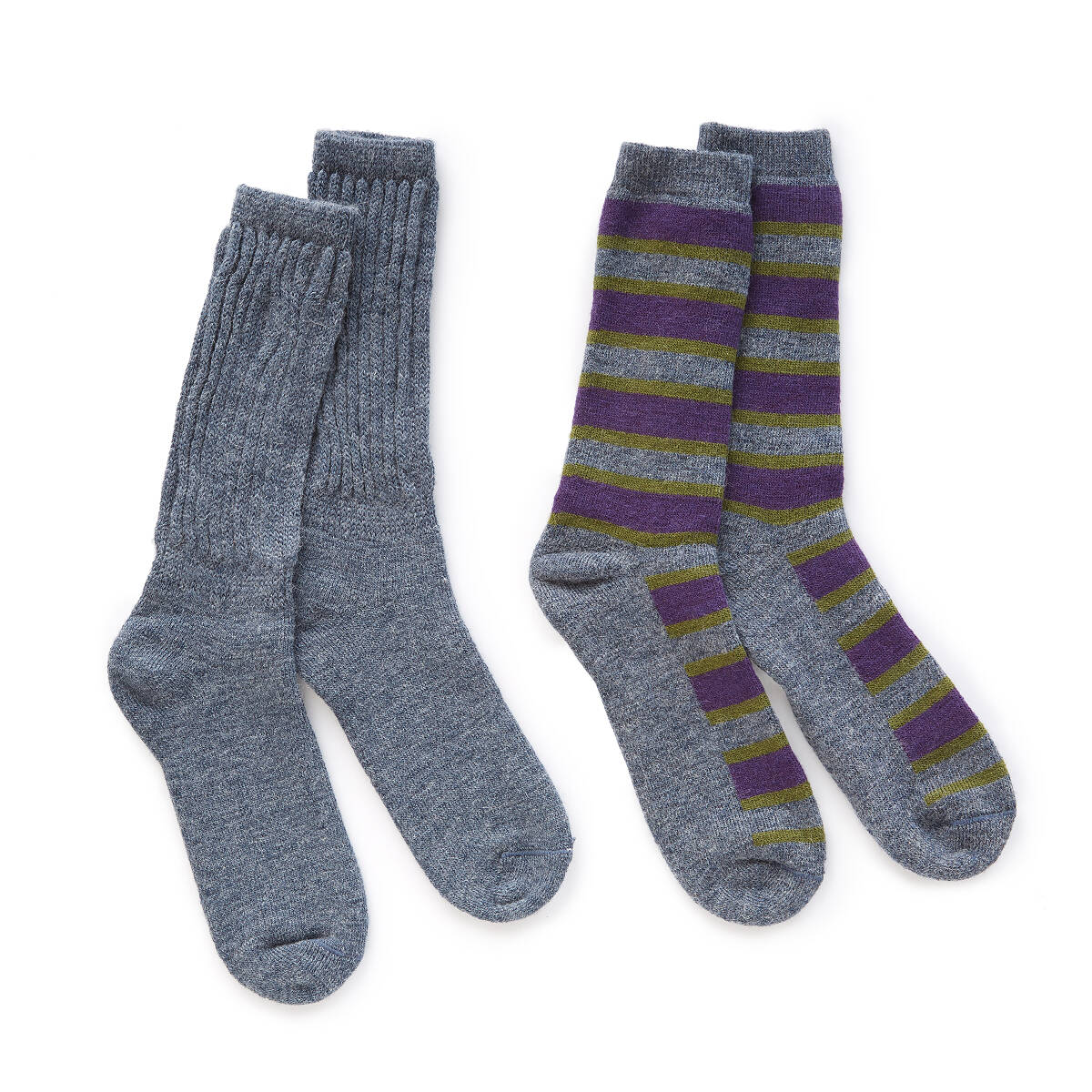 Alpaca Socks Set of Two Pairs warm winter socks