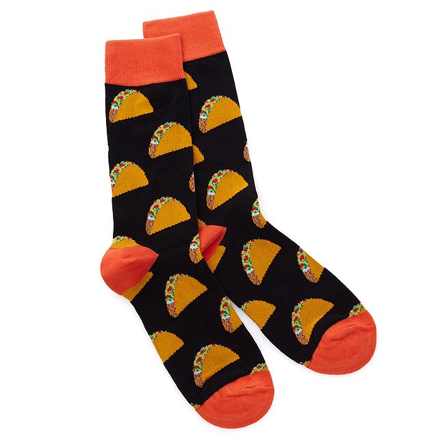 Men's Taco Socks | mens socks, foodie accessories | Uncommon Goods